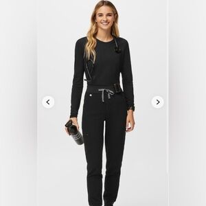 Figs black cotton underscrub